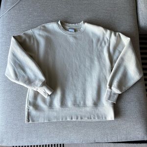 Aritzia CozyAF Boyfriend Crew Sweatshirt